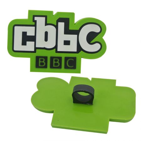 Pencil Toppers - Rubber Pencil Topper for a namebrand company