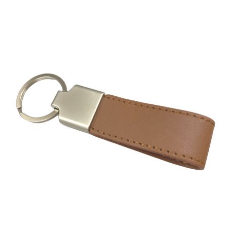 porte-clés en cuir personnalisés