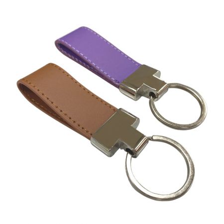 Individueller Leder-Schlüsselhalter