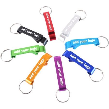 bottle opener in different anodized colors