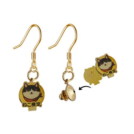 lapel pin earring lock back converter