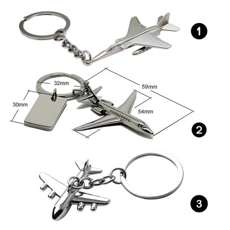 Vliegtuig Sleutelhangers