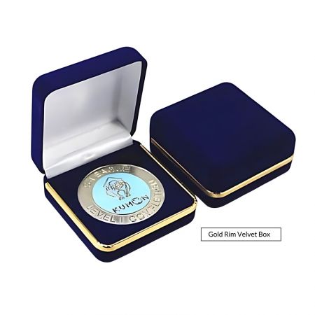 personalized velvet jewelry box