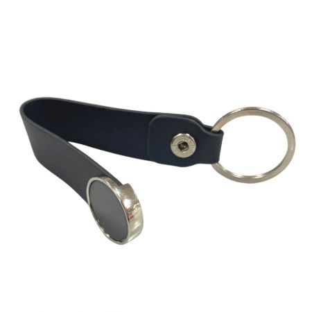 portachiavi in pelle personalizzato