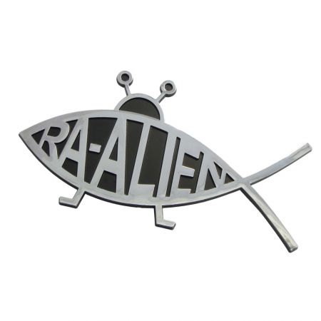 Autocollant logo ABS personnalisé pour voiture