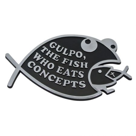 Plaque de marque en ABS personnalisée