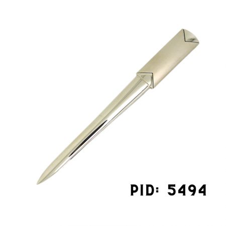 Envelope Opener with Custom Logo - Custom logo envelope shaped paper knife