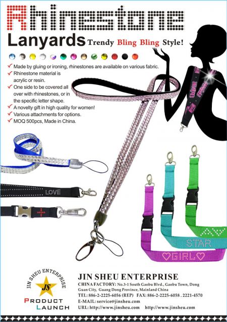 Rhinestone Lanyards