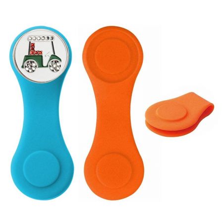Magnetyczne zaczepy do czapek golfowych z silikonu