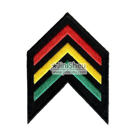 Sergent Broderede Patches