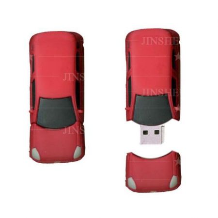 Tilpassede 3D PVC Bilformede USB-minner Gaver