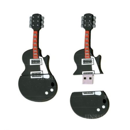 ผู้ผลิตหน่วยความจำ USB รูปกีตาร์ - USB 3 มิติ