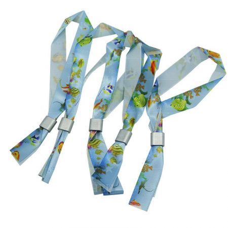 Custom Cloth Bracelets - Printed Cloth Wristbands