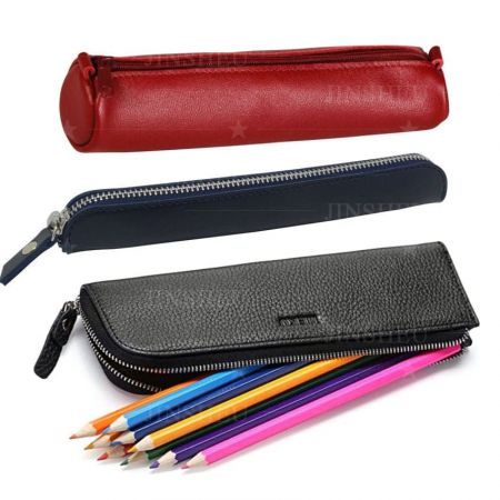 Astuccio per matite in pelle personalizzato