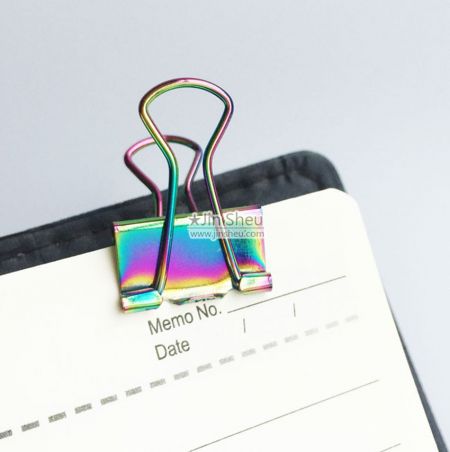 regenboog binderclips