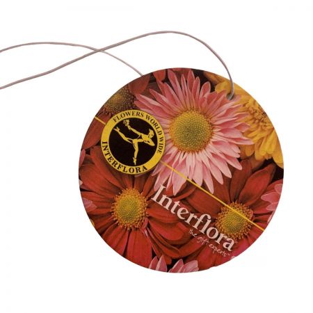 floral car air freshener