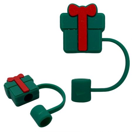 couvercle de paille dans une boîte cadeau