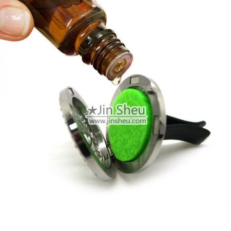 medallón de aromaterapia para coche