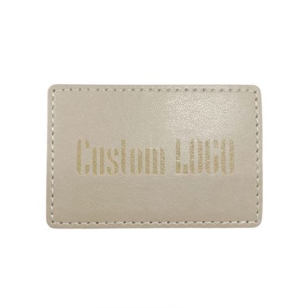 patch in pelle personalizzati