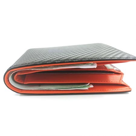 räätälöity logo hiilikuitulompakko