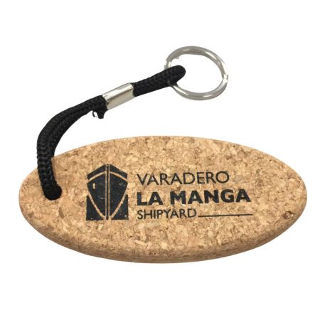 Floating Cork Key Ring