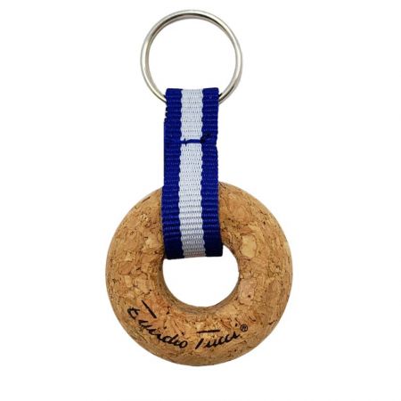 FLOATING CORK KEY RING
