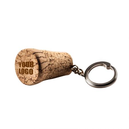 Custom Cork Keychain