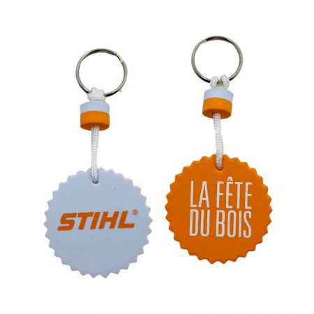 Chaveiros Flutuantes Personalizados com Logo para Atacado