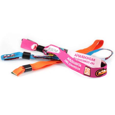 bracelets en tissu pour festival d'anime personnalisés