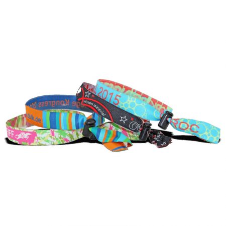 fabricant de bracelets en tissu à usage unique pour événements