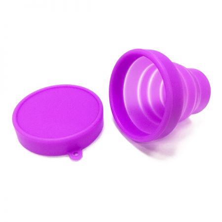 Cốc silicone gập lại di động không độc hại - Cốc silicone gập lại di động không độc hại