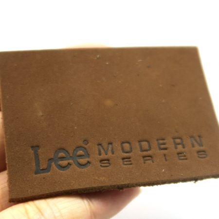 custom leather labels for clothing