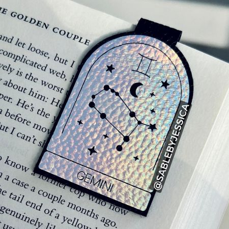 indywidualnie wykonane zakładki z sztucznej skóry