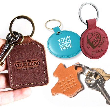 Chaveiros de Couro Personalizados