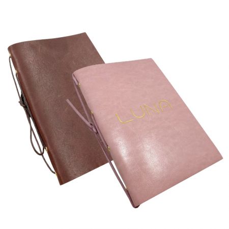 individuelle PU-Leder-Menühalter