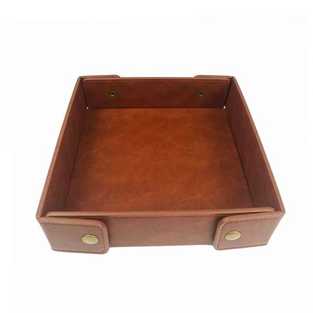 custom leather jewelry dish