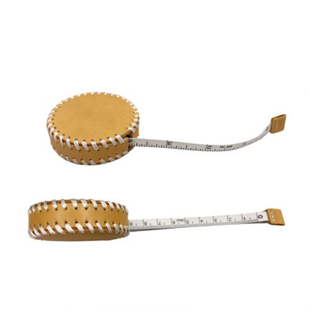 mètre ruban rétractable en cuir PU en vrac