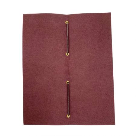 Weinkartenumschlag aus Top Grain Leder