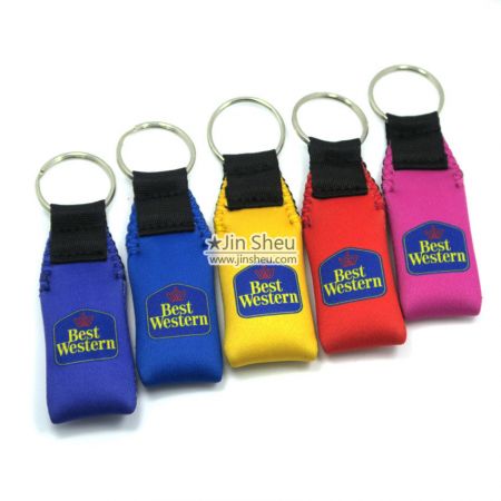 Neoprene Floating Key Tags