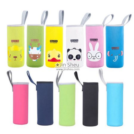 soportes personalizados de neopreno para botellas de agua