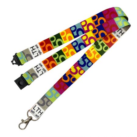 Lanyard personalizzati stampati in sublimazione