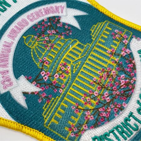 Groothandel Warmteoverdracht Politie Geborduurde Patch