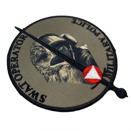 patch brodé personnalisé imprimé en gros