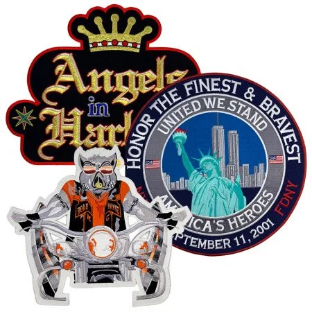Large Iron on Patches - Personalized embroidery patches