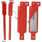 Bransoletki RFID z winylu PVC