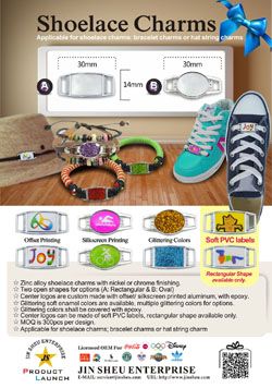Neuer Stil! Schuhzugband-Charms