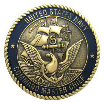 Monedas de desafío de la Marina