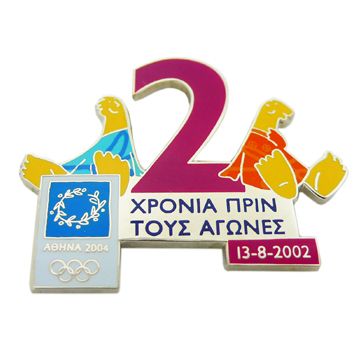 custom olympic pin badge