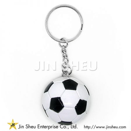 portachiavi a forma di pallone da calcio all'ingrosso