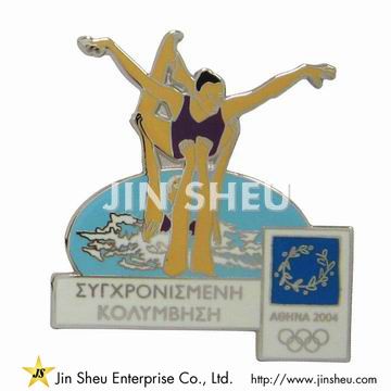 olympische pin badge